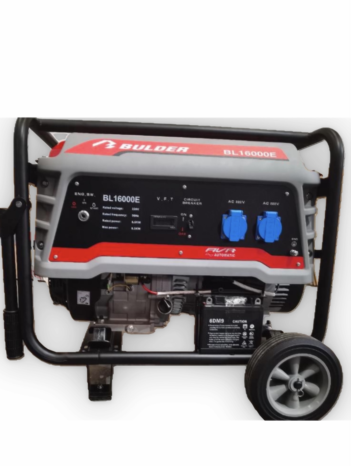 موتور برق 9 کیلووات بولدر مدل BL16000E استارتی